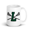 LL White glossy mug