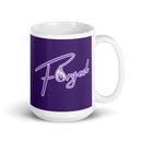 FL White glossy mug
