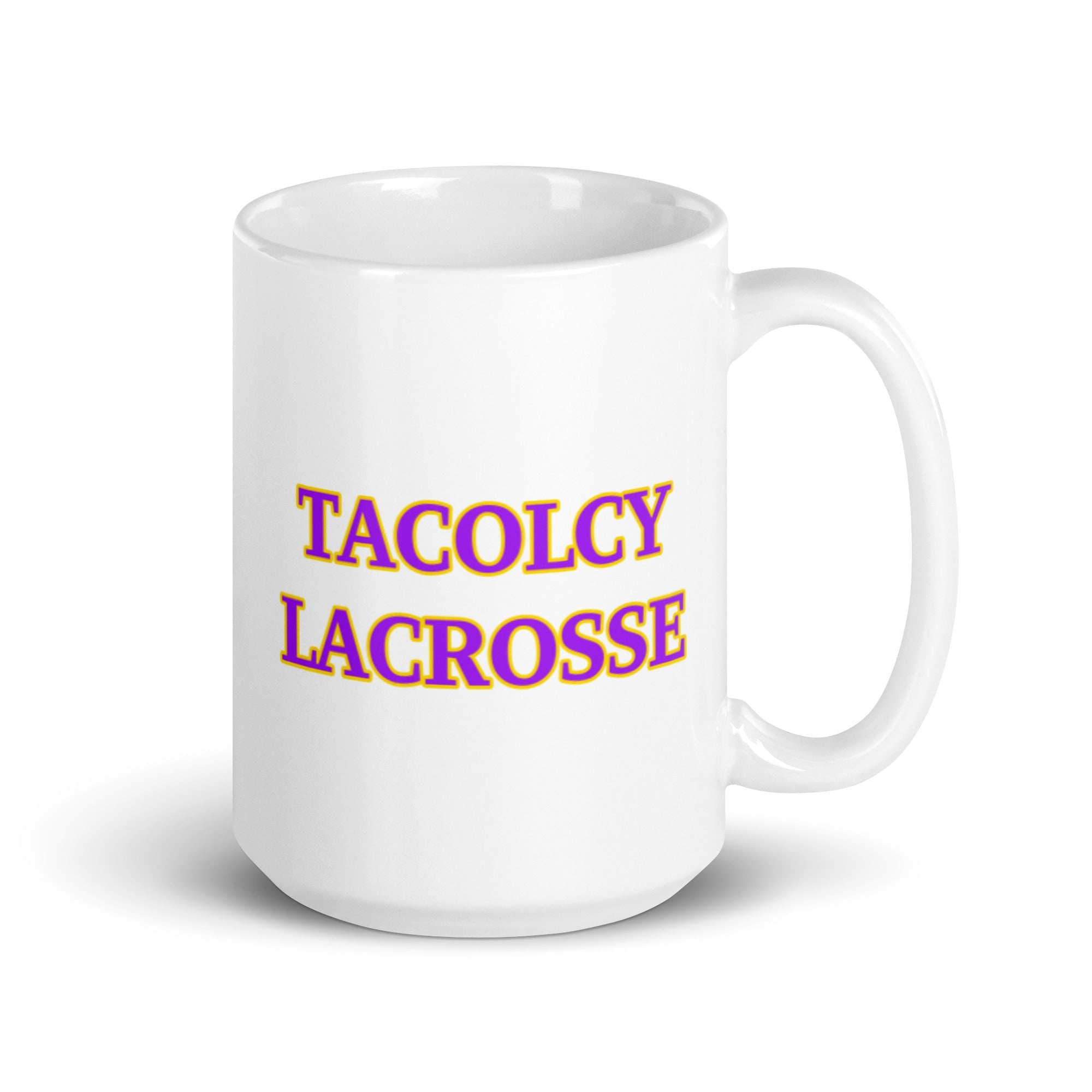 TL White glossy mug