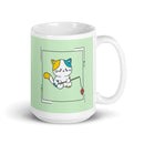 Taza SD blanca brillante