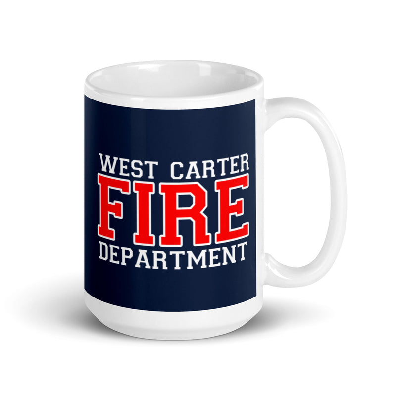 WCFD White glossy mug