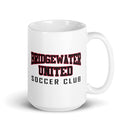 BUSC White glossy mug