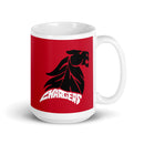 Taza blanca brillante CB