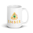 Ember White glossy mug v2