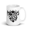 MIS White glossy mug