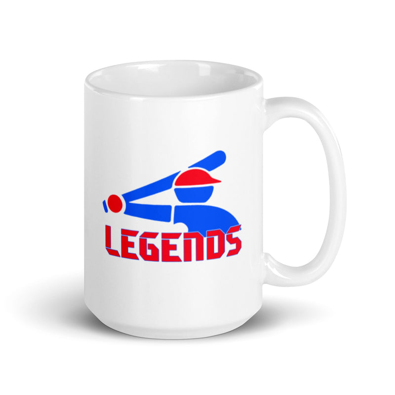 Legends White glossy mug