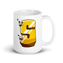 MisterSmiley White glossy mug
