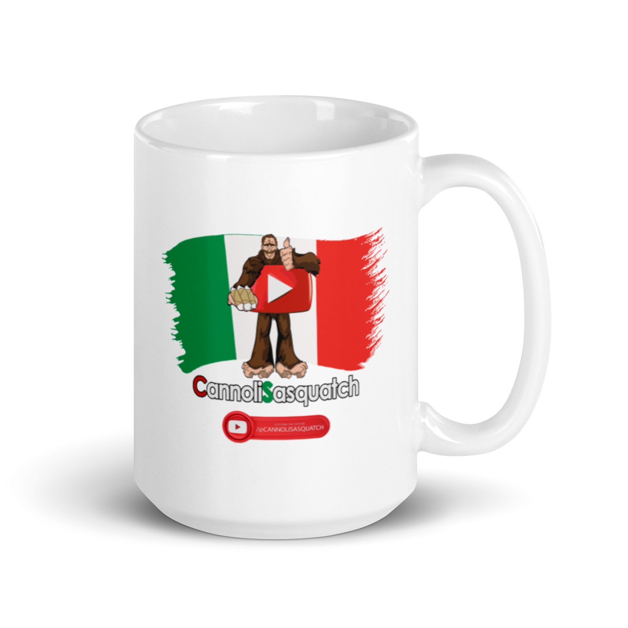 CSP White glossy mug