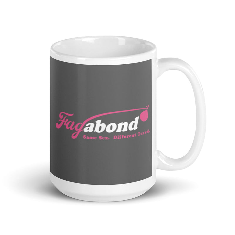 Fagabond White glossy mug