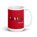 KLC White glossy mug