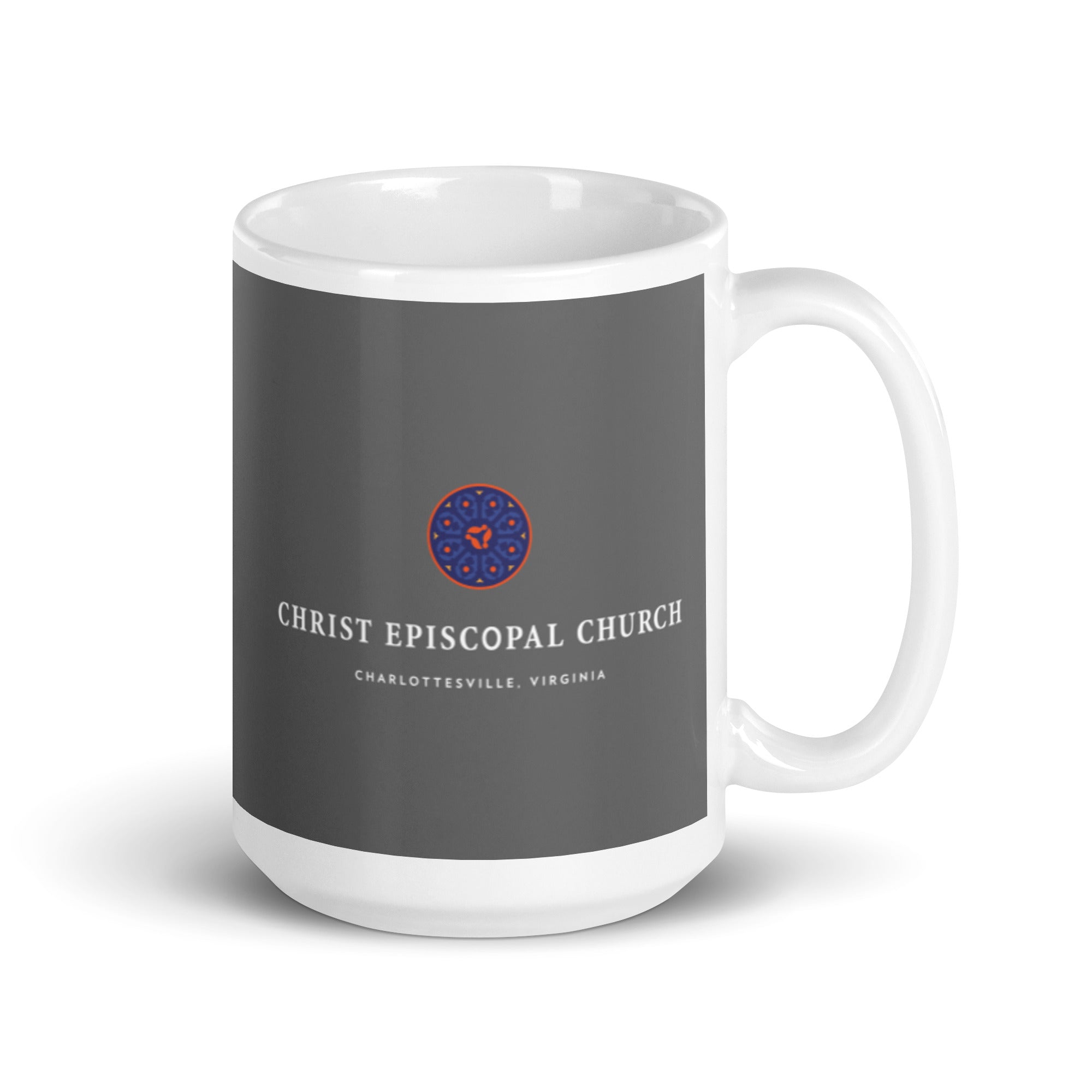CEC White glossy mug