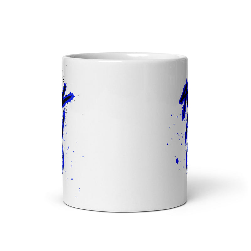 MHS White glossy mug