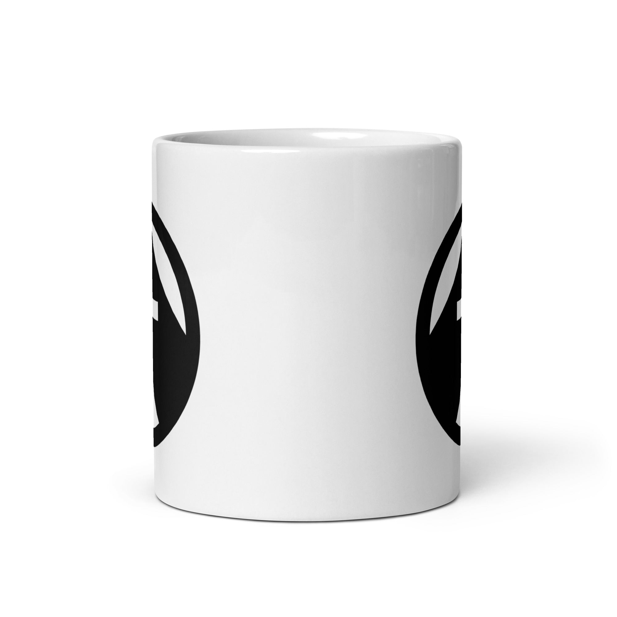 VLC White glossy mug