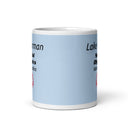 LNSO White glossy mug