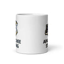Apalachee Strong White glossy mug