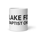 Taza blanca brillante LFBC