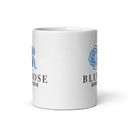 Taza blanca brillante BRDS