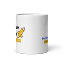 Taza blanca brillante MHA