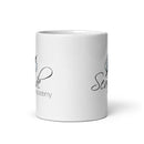 Taza blanca brillante SDA