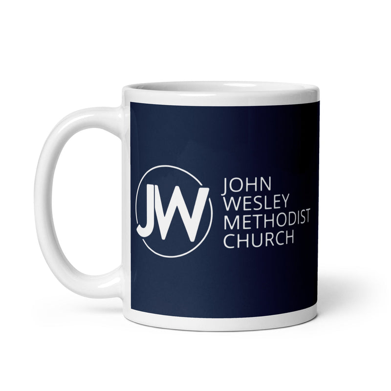 JWC v2 White glossy mug