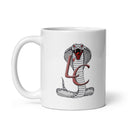 Lockport Cobras White glossy mug