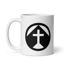 VLC White glossy mug