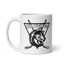 Taza blanca brillante No Dekes