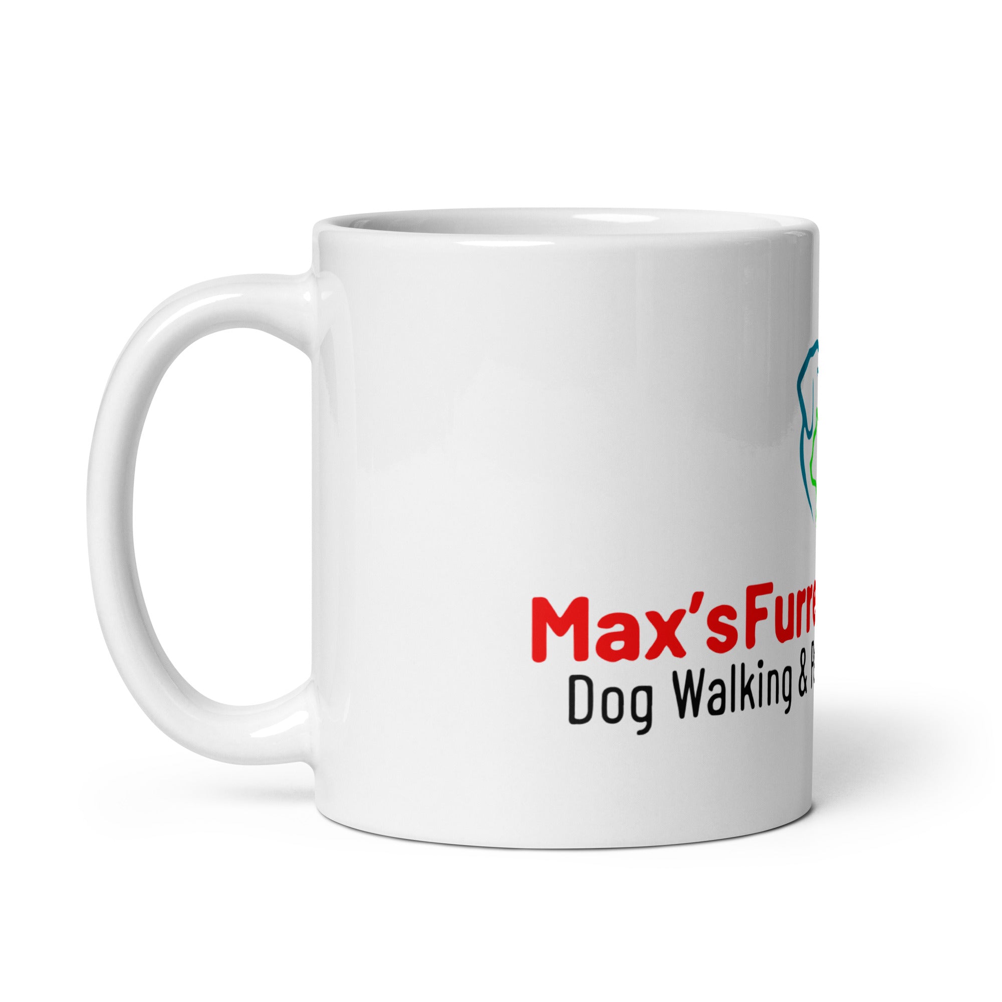 MFF White glossy mug