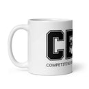 Taza CECA Blanca Brillante