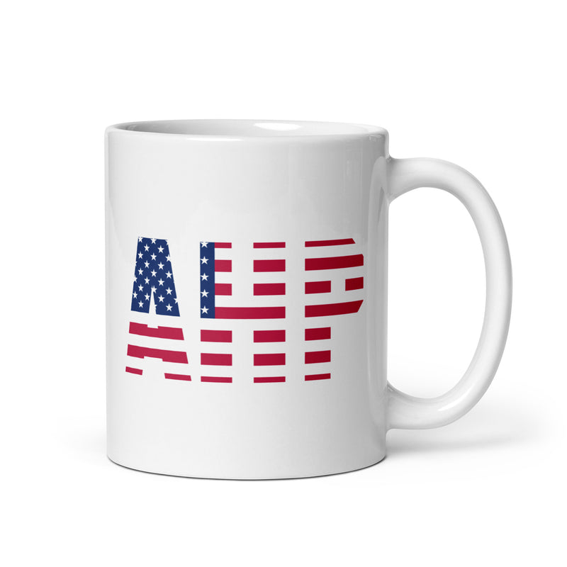 Taza brillante del proyecto American Hockey