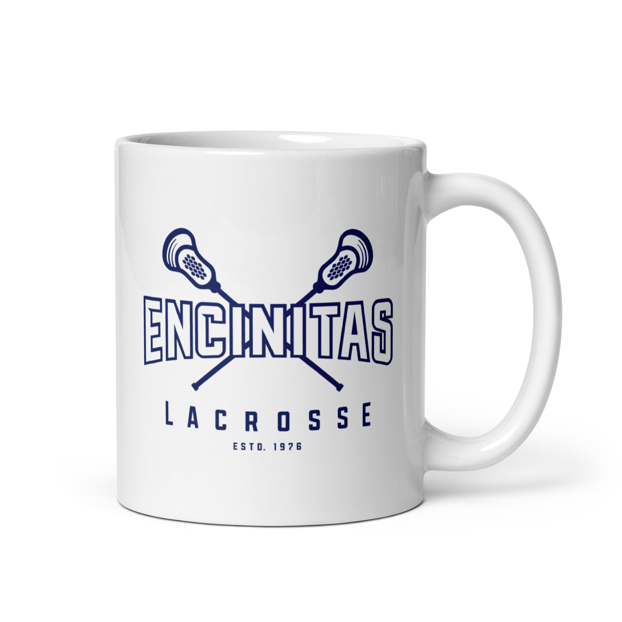 Taza brillante Taza blanca brillante