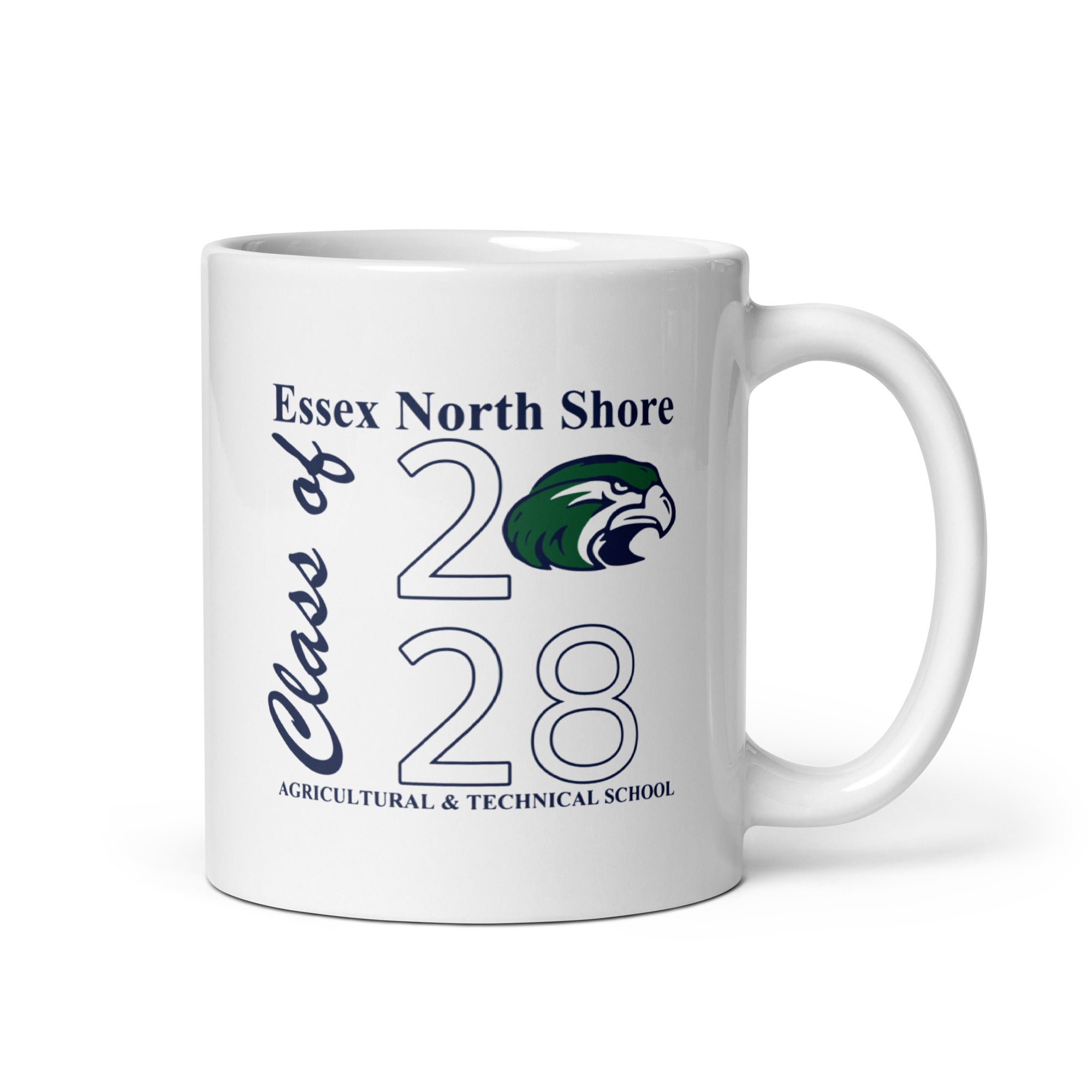 ESN White glossy mug 2028