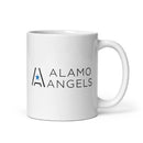 Alamo Angels White glossy mug