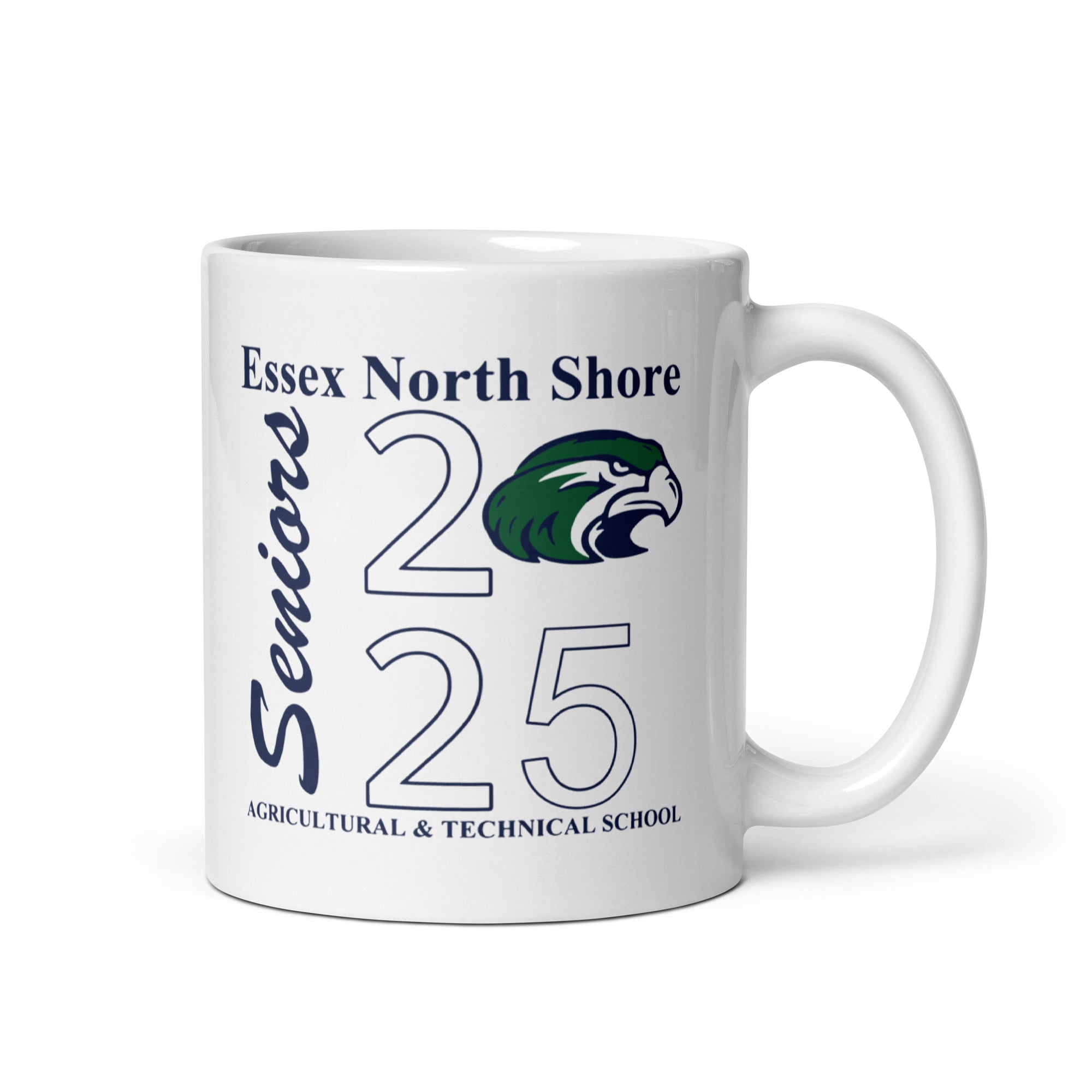 ESN Senior 2025 White glossy mug