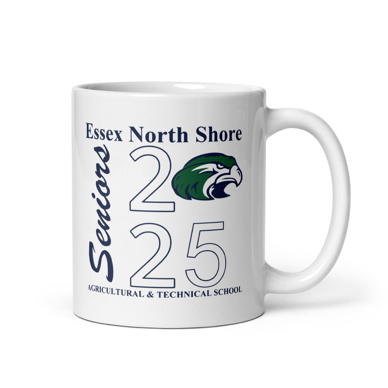 ESN Senior 2025 White glossy mug