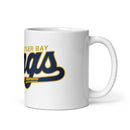 CBK White glossy mug