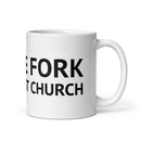 Taza blanca brillante LFBC