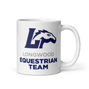 LET White glossy mug