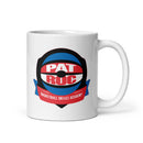 Taza blanca brillante Pat The Roc