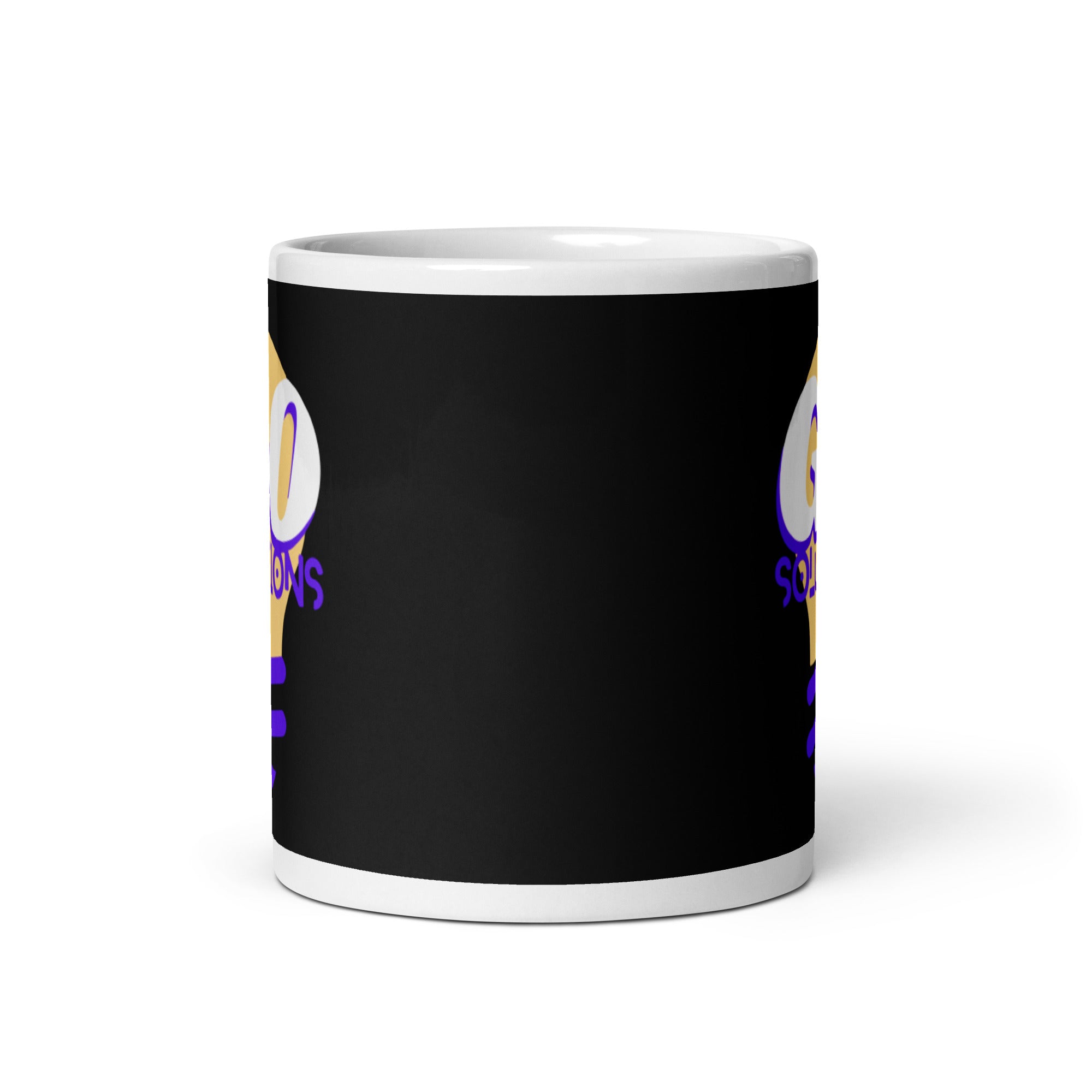 GOS White glossy mug