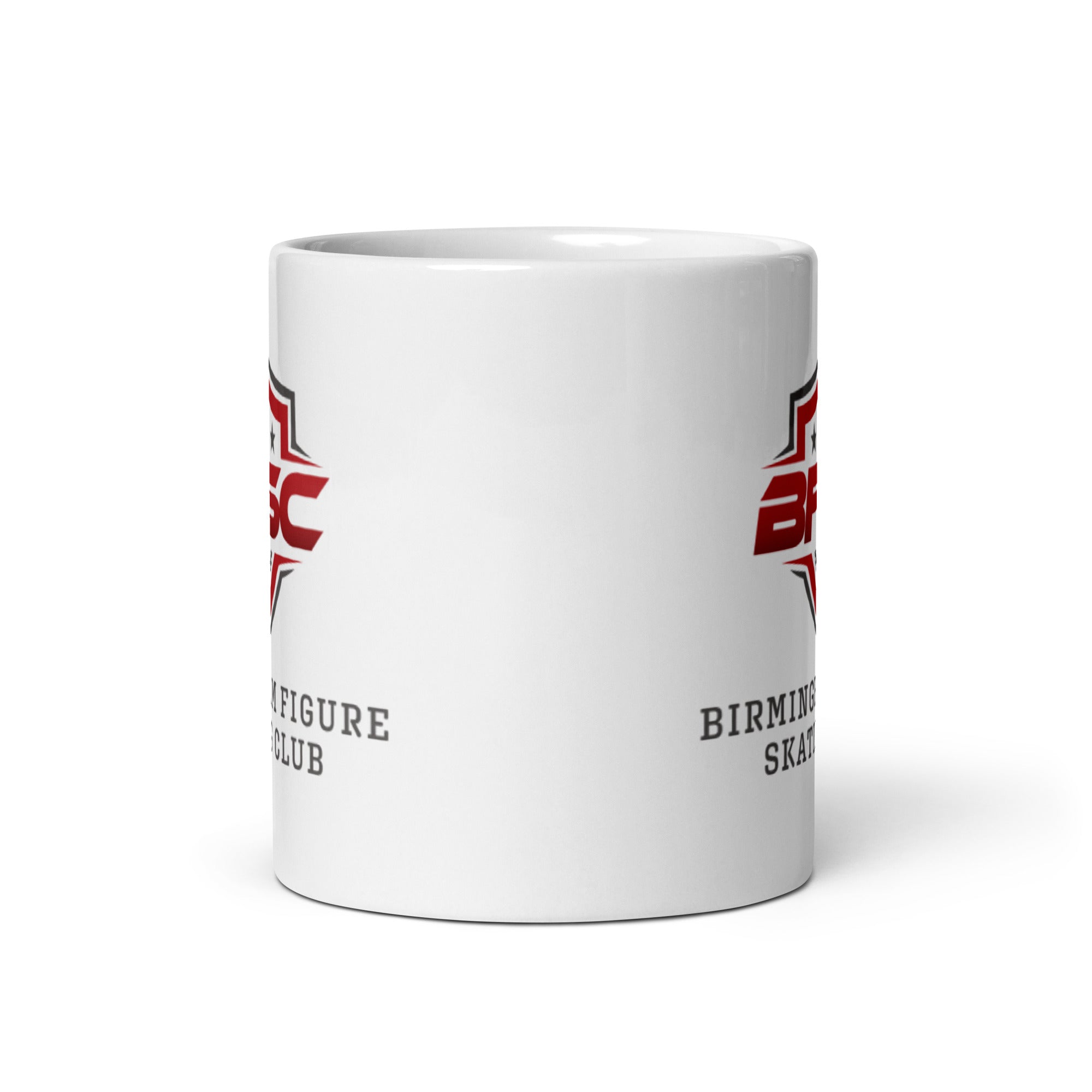 Taza blanca brillante BFSC
