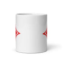 MHST White glossy mug