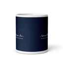 Taza blanca brillante NCL