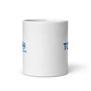 Taza blanca brillante TCR