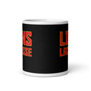 Taza blanca brillante MAL