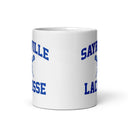 Taza blanca brillante SYL