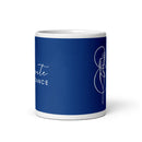 Elevate Dance White glossy mug