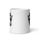 OAS White glossy mug