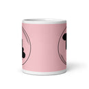 Taza blanca brillante PH Dofie