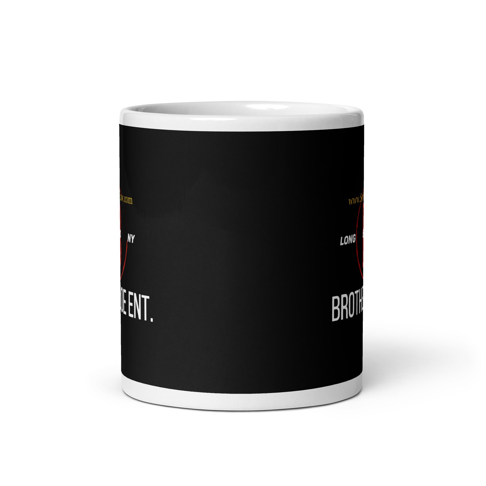 Taza blanca brillante BJEI